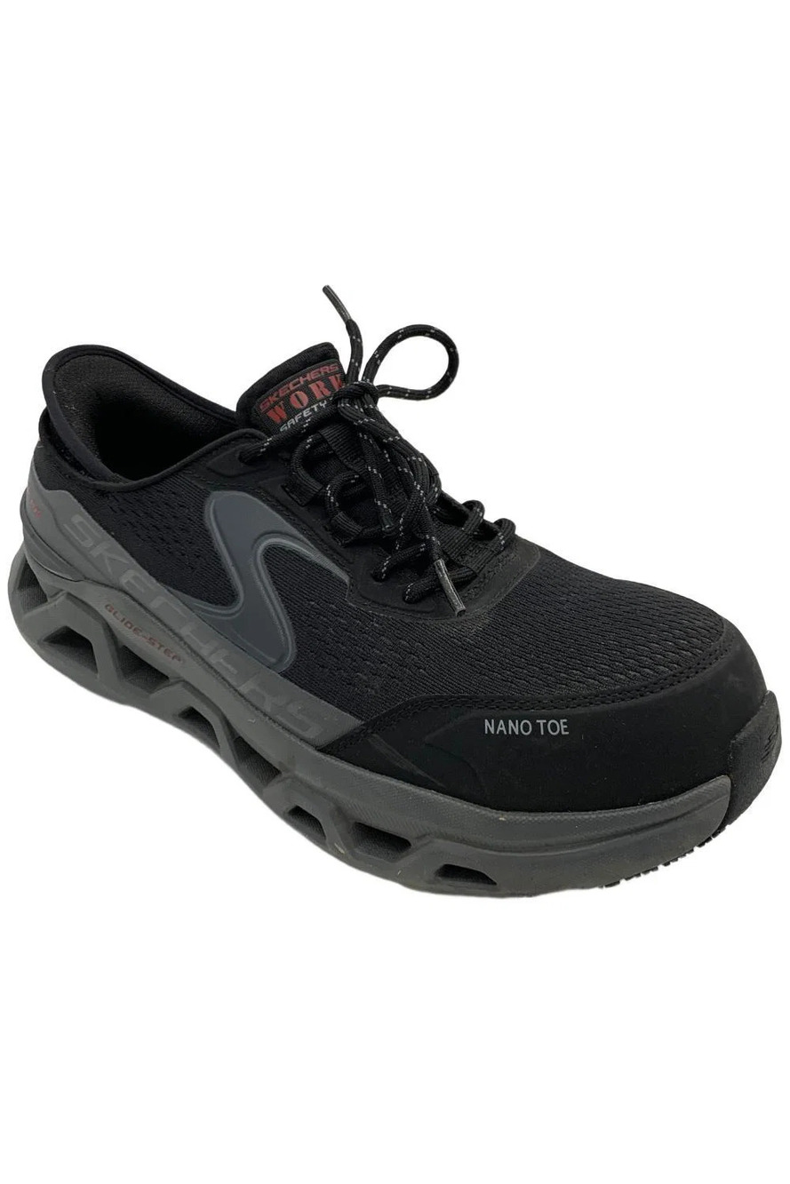 Skechers Men's Glide Step Altus SR Sneakers Black/Chacoal - Medium